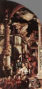 HOLBEIN, Hans the Younger The Oberried Altarpiece (right wing) sf painting